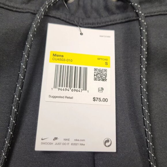 NIKE Tech Fleece Shorts Small Mens Black NSW Above The Knee . Condition … - Picture 9 of 13